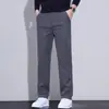 Pantalones de hombre 2026 estilo nuevo, popular colección de primavera y otoño, ropa casual de alta gama para hombre, pantalones versátiles de pierna recta holgada