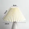 Tecido Plissado Cobertura de Pano para Abajur de Mesa, Luminária de Chão, Luminária Pendente de Jantar, Projeto de Hotel Modificação DIY Acessórios para Luminárias