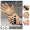 Luvas Táticas de Dedo Inteiro Zs-001 Proteção Articular, Retenção de Calor, Resistente a Cortes Luvas de Treinamento de Combate para Entusiastas Militares Forças Especiais para Adultos