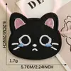Vendas Diretas da Fábrica Desenho Animado Gato Preto Fofo Adesivo Autocolante Bordado DIY Capa de Celular Acessórios para Copo de Água Roupas Adesivos de Tecido