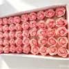 Vendas Diretas da Fábrica Mini Cabeças de Flores do Tamanho de um Polegar DIY Flores de Sabão Semi-Acabadas Cabeças de Flores de Rosa Presentes de Flores de Sabão Atacado