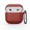 Adecuado para AirPods 4 3 2 Funda Protectora de Silicona Gruesa de Una Pieza Audífonos Bluetooth Apple Pro3 Funda Suave para Auriculares