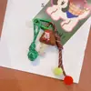 Hd10131A12 Tecido Estilo Floresta Moda Coreana Boneco Temático de Natal Pingente de Chaveiro de Carro Decoração de Bolsa Corrente de Telefone