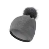 Gorro de Punto Simple Estilo Coreano, Invierno con Forro de Felpa y Engrosado, Gorro de Lana Amigable con la Piel y Cálido, Gorro de Punto a Prueba de Viento para Exteriores que Protege los Oídos