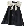 2025 Nuevo Estilo de Verano Falda Versátil Vestido Chaleco Estilo Francés Vestido Elegante sin Mangas para Niñas