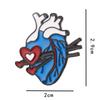 Europa y Estados Unidos explosiones transfronterizas joyería creativa Doctora Enfermera corazón estetoscopio broche broche broche pin ropa al por mayor