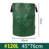 Bolsa para Hojas Impermeable Gran Capacidad Bolsa de Almacenamiento para Jardín Patio Exterior Plegable Hojas Caídas Maleza Bolsa de Recolección de Desechos Hortícolas