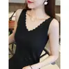 Suéter de Punto Pequeño tipo Sling con Base de Chaleco para Traje Diseño de Primavera y Otoño 2025 Nuevo para Mujer
