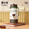 Taza Aislada Modelo Nuevo 2026 para Niñas, Taza con Popote de Gran Capacidad y Alta Apariencia, Vaso de Agua Portátil de Acero Inoxidable 316 para Salidas