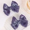 Conjunto de Presilhas de Cabelo Coloridas Brilhantes com Laço para Crianças Venda Quente Transfronteiriça Estilo Lolita Escolar Acessórios de Cabelo para Meninas 4708