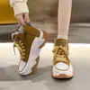 Nuevas Zapatillas Blancas de Malla de Moda Casual Versátiles con Suelas de Plataforma para Comercio Transfronterizo Primavera/Verano 2026