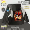Jaqueta de outono para meninos do Sonic the Hedgehog, roupa de outono para crianças mais velhas, jaqueta corta-vento com forro de fleece, moderna