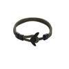 Estilo europeo y americano de venta caliente joyería moda para hombres y mujeres pulsera de cuerda de poliéster ancla de barco pulsera para hombre joyería de moda transfronteriza
