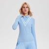 Sudadera Nueva para Mujer Caijue Transfronteriza Amazon Cuello en V Profundo Ropa Deportiva Casual para Exteriores Tenis Camisa Polo