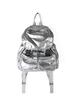 Mochila de Viagem Estilo Coreano 2024 Nova Chegada Feminina Artística Retrô Tecido de Nylon Fivela Encolhimento Mochila Casual