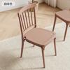 Cadeira de Jantar com Encosto de Plástico Espessada para Quarto de Aluguel Casa Estilo Creme Cadeira de Jantar Cadeira Windsor Mesa de Jantar Banco Banco de Jantar