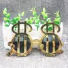 Gafas de Cumpleaños Libro Rojo Pequeño Tono de Sacudida Misma Fiesta Divertidos Accesorios para Fotos Decoración de Pastel para Hornear Diosa Selfie