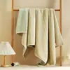 Toalla de Jade de Doble Capa Engrosada de Coral para Baño, Clase A, Absorbente, Secado Rápido, Suave, No Suelta Pelusa, Toalla de Baño Portátil