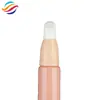 Gloss Labial Atacado Personalizado 15g Squeeze Silicone Aplicador Angulado Tubo Flexível Embalagem Maquiagem Cosmético Tubo