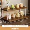 Porta-Copos Prateleira de Armazenamento para Mesa Camada Múltipla Mesa de Jantar Bancada Porta-Copos Cantinho de Loja de Café Prateleira de Exibição Aparador