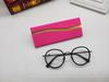 Estuche triangular plegable para gafas de miopía con forma de Phnom Penh de alta calidad, fabricantes de estuches para gafas ópticas, marco grande al por mayor, LOGO imprimible