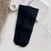 Calcetines para Mujer Zhuji, Calcetines de Lana Absorbentes de Sudor y Transpirables para Otoño e Invierno, Sin Costuras, No Aprietan, Parte Superior Holgada, Calcetines de Maternidad, Calcetines Caídos