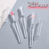 Mini escova labial de silicone escova de batom mini máscara labial esmalte labial escova aplicador vara tamanho pequeno portátil iniciante pacote único