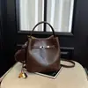 Elegante Bolso de Mano Xiaomi Home Estilo Retro Coreano para Viajes Diarios Mujer Otoño 2026 Nuevo Bolso Cruzado Informal Tipo Cubo de Hombro Único
