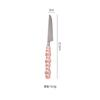 Cuchillo con Mango de Cerámica de Perla Transfronterizo Set Estilo Europeo Lujo Accesible Estilo Escandinavo Acero Inoxidable 304 Cuchillo, Tenedor y Cuchara para Mesa Occidental Ins