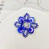 Parches de tela con lentejuelas multicolores brillantes y flores de perlas para decoración de zapatos, accesorios de ropa y materiales para encajes DIY.