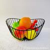 Cesta de Frutas de Metal, Bandeja de Frutas Moderna em Ferro Forjado, Cesta de Armazenamento Estilo Nórdico, Cesta para Utensílios, Cesta para Armazenamento de Lanches, Retro de Luxo Leve