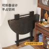 Mesa Dobrável para Casa Apartamento Pequeno Sala de Estar Mesa de Jantar Casa de Aluguel Mesa de Jantar Simples Redonda Quiosque Pequeno Externo Novo Produto