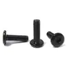 Fabricante Original Aço Carbono Preto Fosco Cabeça Chata Chanfrada Sextavada Interna Parafusos M5-M12 Cabeça Chata Chanfrada Sextavada Interna Parafusos