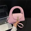 Bolso de mano coreano de nicho transfronterizo para mujer, nuevo de otoño 2026, de moda para el trabajo, retro, alta apariencia, bandolera cruzada, bolso de un solo hombro