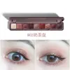 Ramila ins súper caliente bandeja de sombras de ojos para teclado con purpurina de nueve colores para las puntas de los dedos perlado mate impermeable duradero 3600