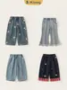 [Coleção de Jeans para Meninas] Roupas Infantis Youbao Calças Casuais para Meninas Jeans para Crianças Calças de Cintura Alta para Meninas