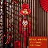 Pendente de Leão Estilo Chinês Festivo Ano Novo do Cavalo 2026 Novo Modelo Decorações de Ano Novo para Arranjo de Parede de Fundo da Sala de Estar