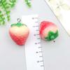 1 Novo Pingente de Resina Fruta Uva Maçã Morango Pingente DIY Pulseira Colar Acessórios de Joalheria