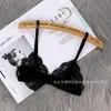 Sutiã de Alça Única Feminino Tubinho com Bojo Envolto Roupa Íntima Renda Sexy Divertido Sutiã Base Sem Bojo Multicor Costas Vazadas com Fivela