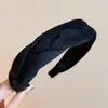 Faixa de Cabelo Xadrez Torcida Outono e Inverno Alta Pressão no Crânio Faixa de Cabelo Versátil ao Ar Livre Caverna Estilo Preppy Faixa de Cabelo Faixa de Cabelo