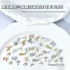 Acessórios de Unha Artística Laço de Zircônia Estilo Japonês Tendência Laço Ultra Brilhante Luxo Zircônia Pérola Diamante Decoração de Unha