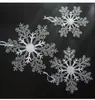Piezas de Copo de Nieve Decoraciones de Boda 3D Piezas de Copo de Nieve Exhibición Accesorios para Fotos Decoración Tienda de Acrílico en Centro Comercial Adornos Colgantes