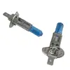 Farol de carro 12V bolha branca 100W luz ultrabranca farol alto e baixo lâmpada halógena H4 H1 H3 H7