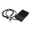 Interruptor de Pedal Metálico TFS-1 con Cable, Pedal de Plástico de Restablecimiento Automático Controlador de Máquina FS-01 con 2m