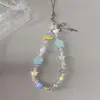 Cadena Corta para Teléfono Móvil Ins Dulce Fresco Nicho Amarillo Gatito Colgante Cámara CCD Funda para Teléfono Móvil Universal Femenina