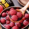 Bayas Dulces enlatadas Caja Completa Lata Grande Alimentos Enlatados de Frutas Jugo Comercial 312g Bolas de Arroz Glutinoso Dulces con Azúcar Dulces con Hielo Ingredientes para Hornear