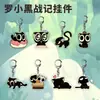 Crônicas de Batalha de Luo Xiaohei Anime Mercadoria Chaveiro Versão Q Fengxi Luo Zhu Acrílico Dupla Face Pingente de Mochila