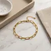 Amazon Pulsera de Cadena Cuadrada Dorada para Mujer Estilo Europeo y Americano Simple Lujo Ligero Accesorios de Joyería para Mano Ajustables Venta al por Mayor