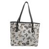 Bolsa Grande Estilo Fresco Pequeno Feminina 2024 Primavera e Verão Nova Moda Bolsas de Ombro Bordadas Borboleta Bolsas Tote Grande Capacidade Estilo Ocidental