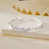 Pulseira Sonhadora de Borboleta S999 para Mulheres, Simples e Versátil, Luxo Leve, Joias Sólidas de Nicho de Alta Qualidade, Atacado e Dropshipping